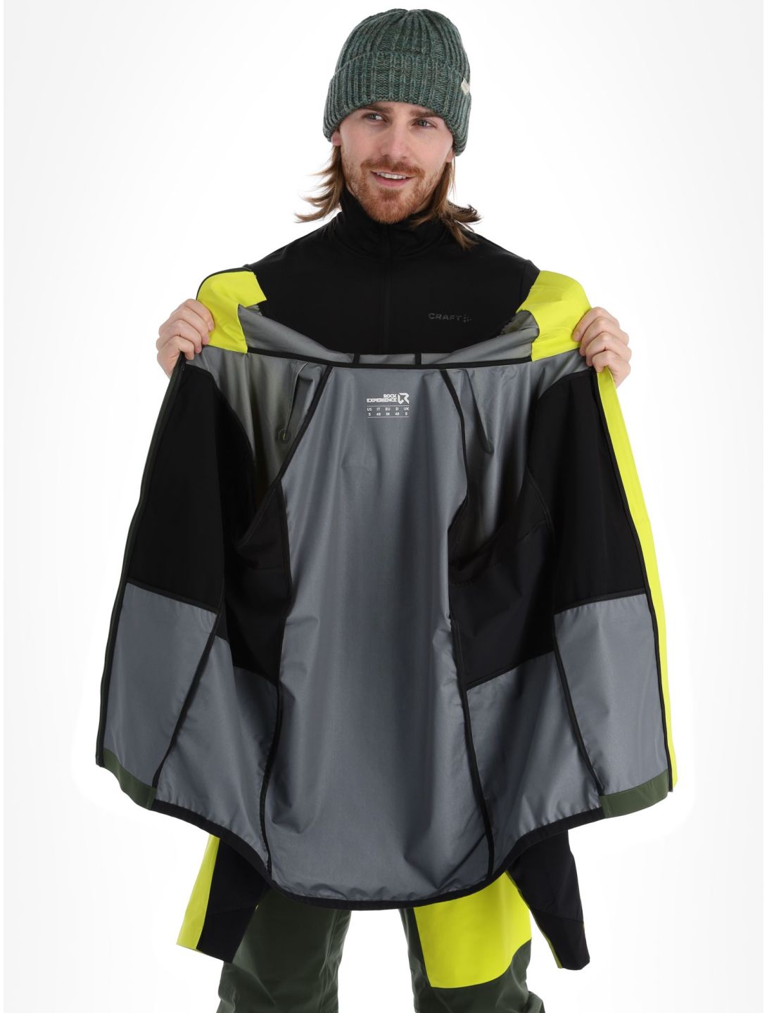 Rock Experience, Inuit Tech softshell ski-jas heren Kombu Green / Sulphur / Cardam Seed grijs, groen 