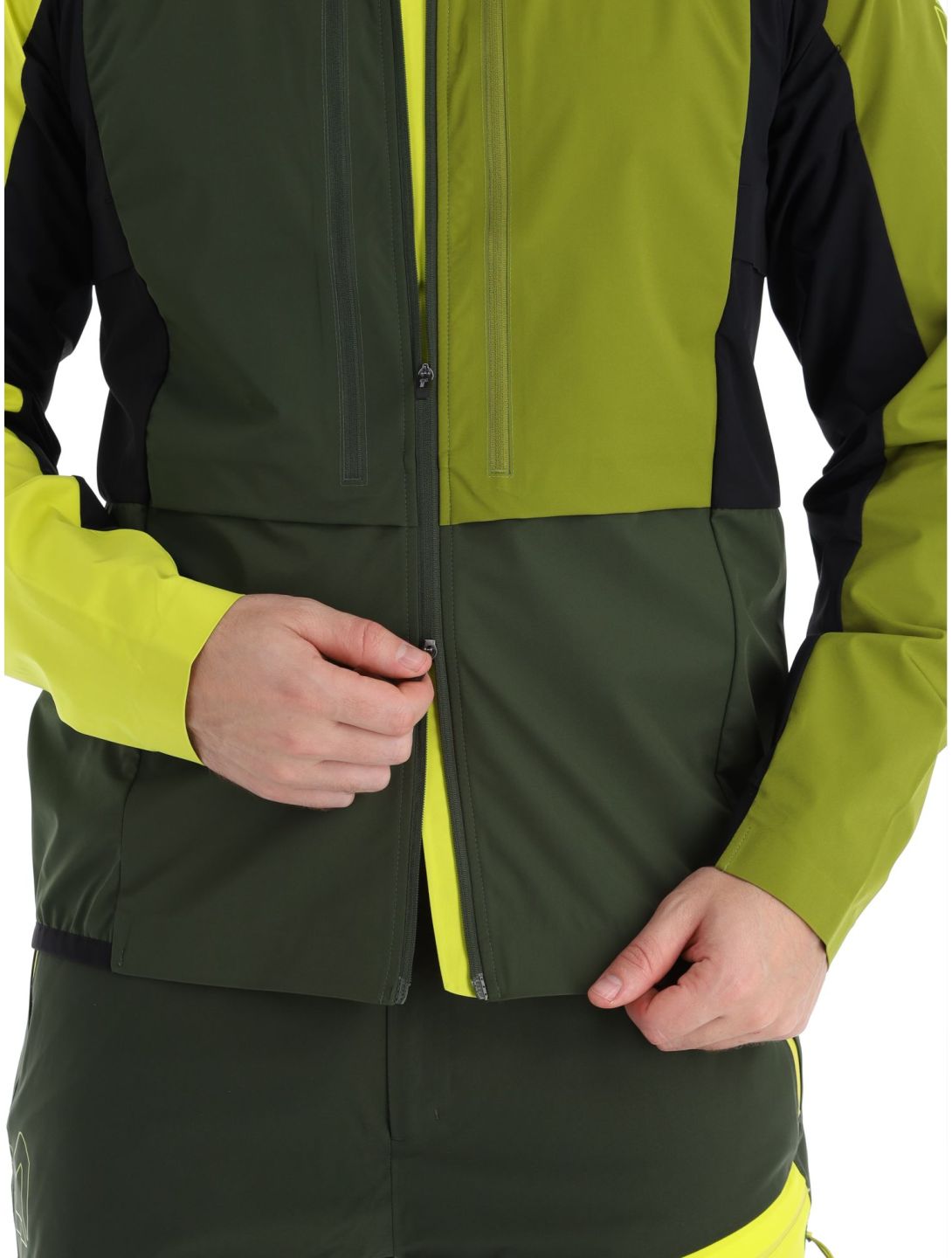 Rock Experience, Inuit Tech softshell ski-jas heren Kombu Green / Sulphur / Cardam Seed grijs, groen 