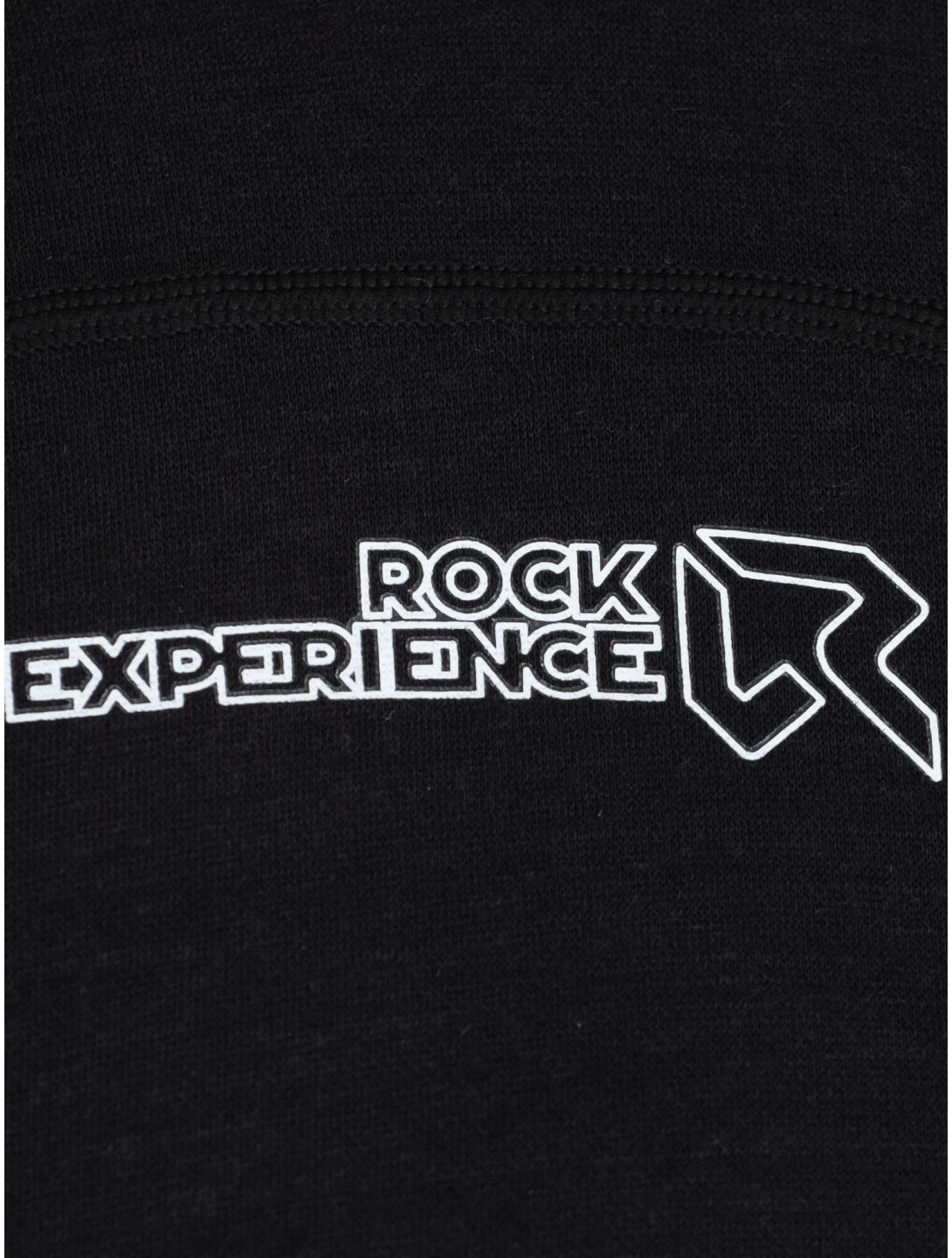 Rock Experience, Moonstone thermoshirt heren Caviar Melange / Ebony Melange grijs, zwart 