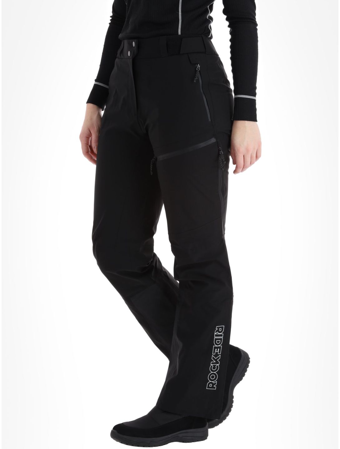 Rock Experience, Rockmantic hardshell skibroek dames Caviar zwart 