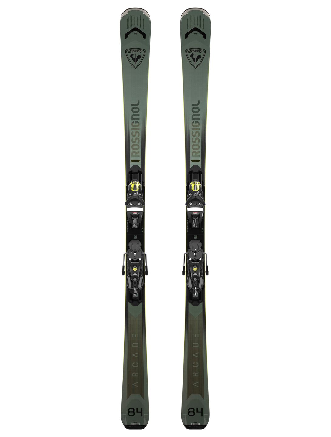 Rossignol, Arcade 84 + Konect 12 ski's unisex Black zwart 