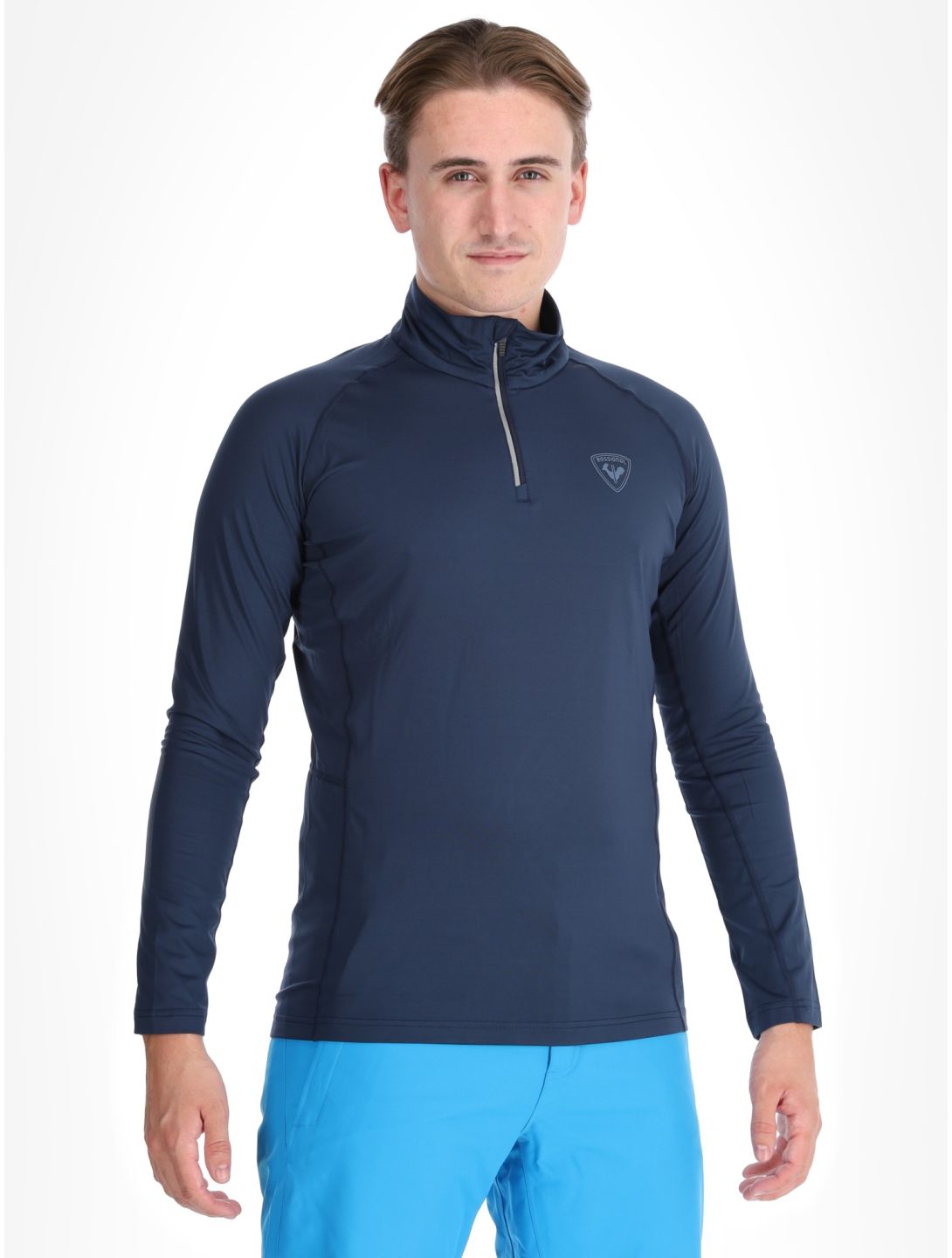 Rossignol, Classique 1/2 Zip skipully heren Dark Navy blauw 