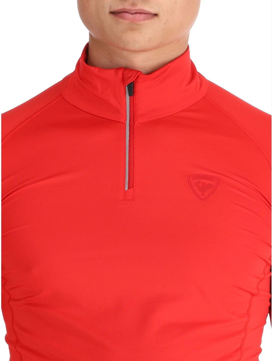 Rossignol, Classique 1/2 Zip skipully heren Sports Red rood 