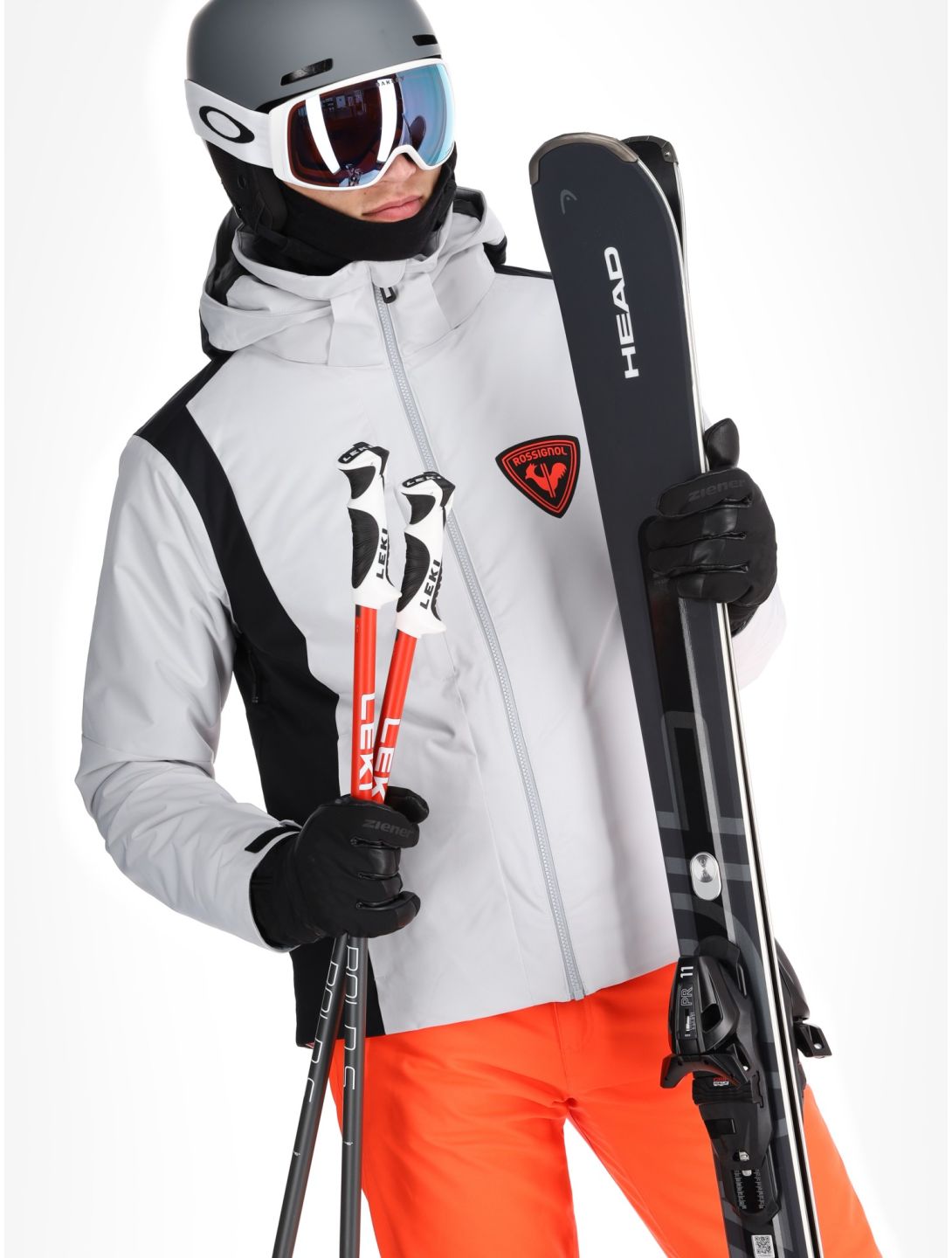 Rossignol, Hero Velika ski-jas heren Soft Grey grijs 