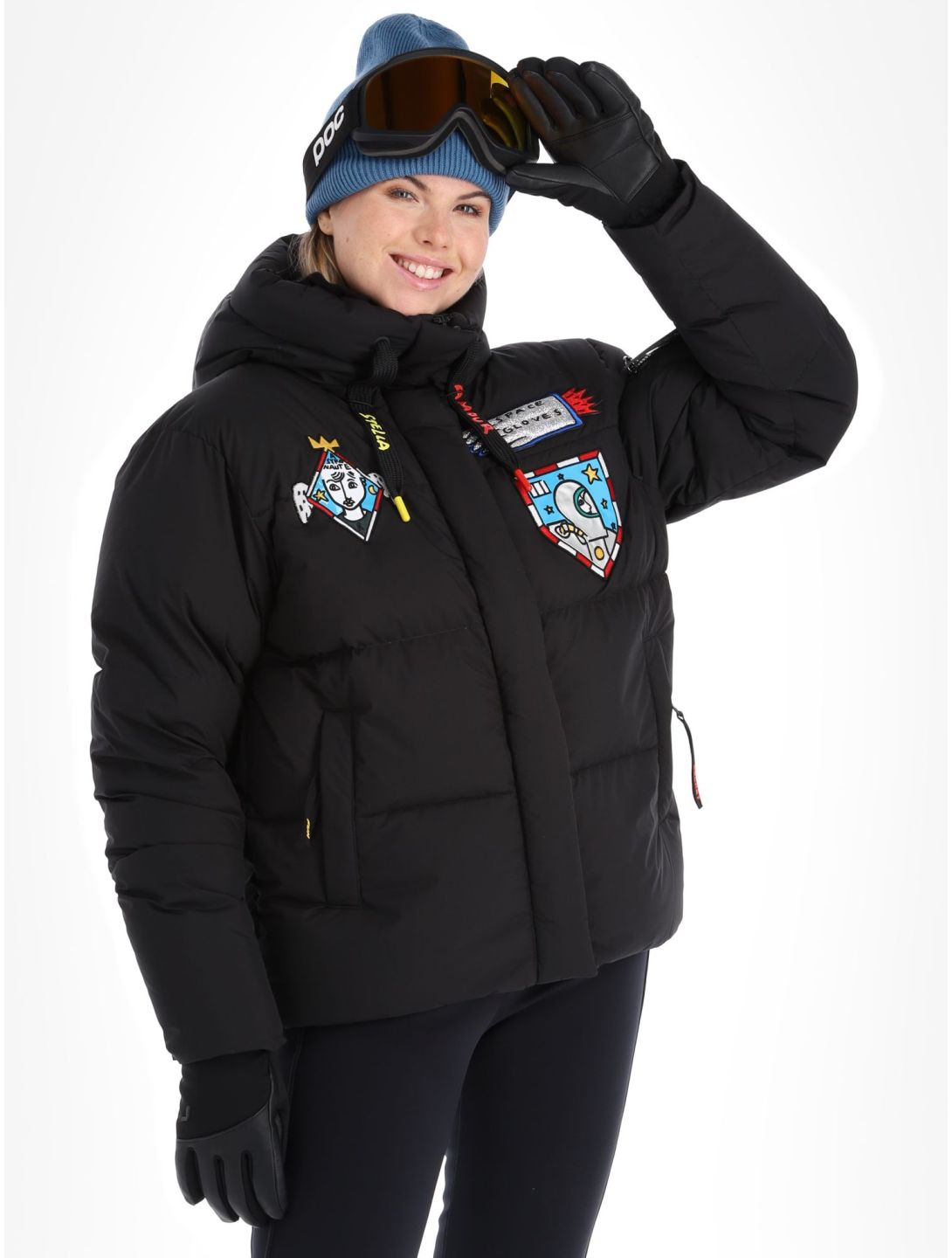 Rossignol, JC De Castelbajac Modul Down Bomber ski-jas dames Black zwart 