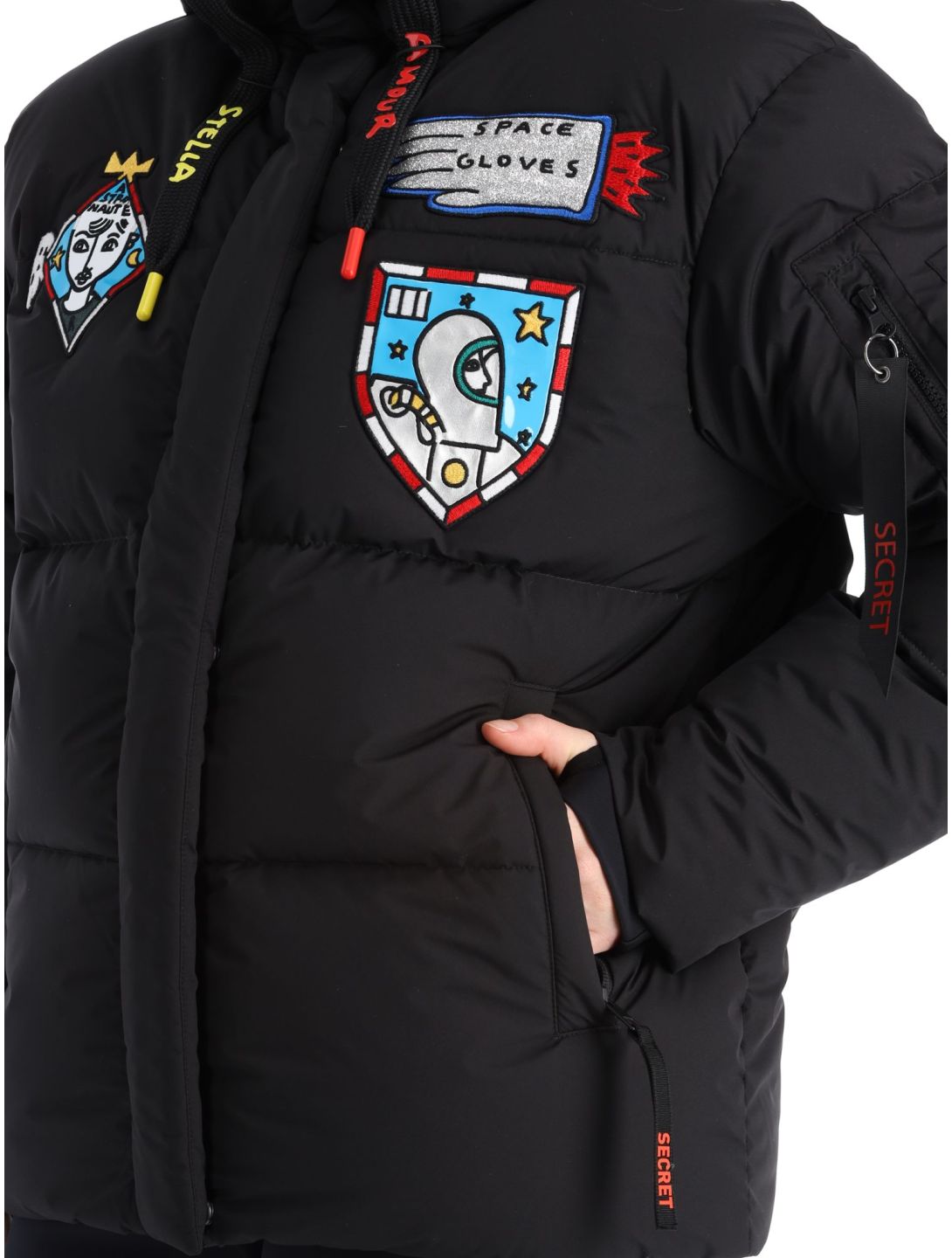 Rossignol, JC De Castelbajac Modul Down Bomber ski-jas dames Black zwart 