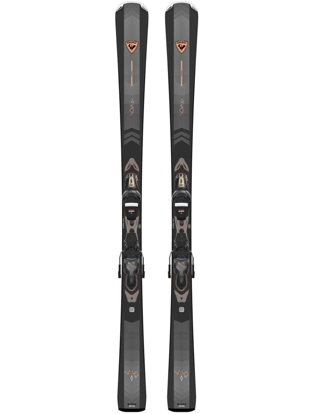 Rossignol, Nova 6 + Xpress 11 GW ski's dames Black / Gr zwart 