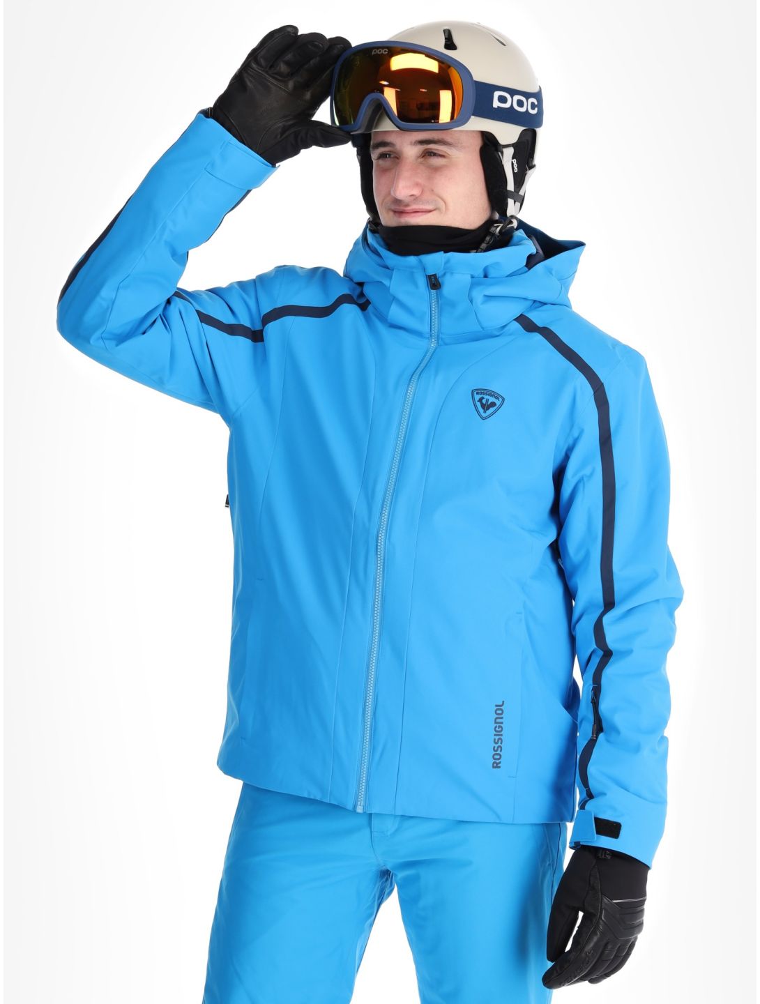 Rossignol, Saluver ski-jas heren Oversees blauw 