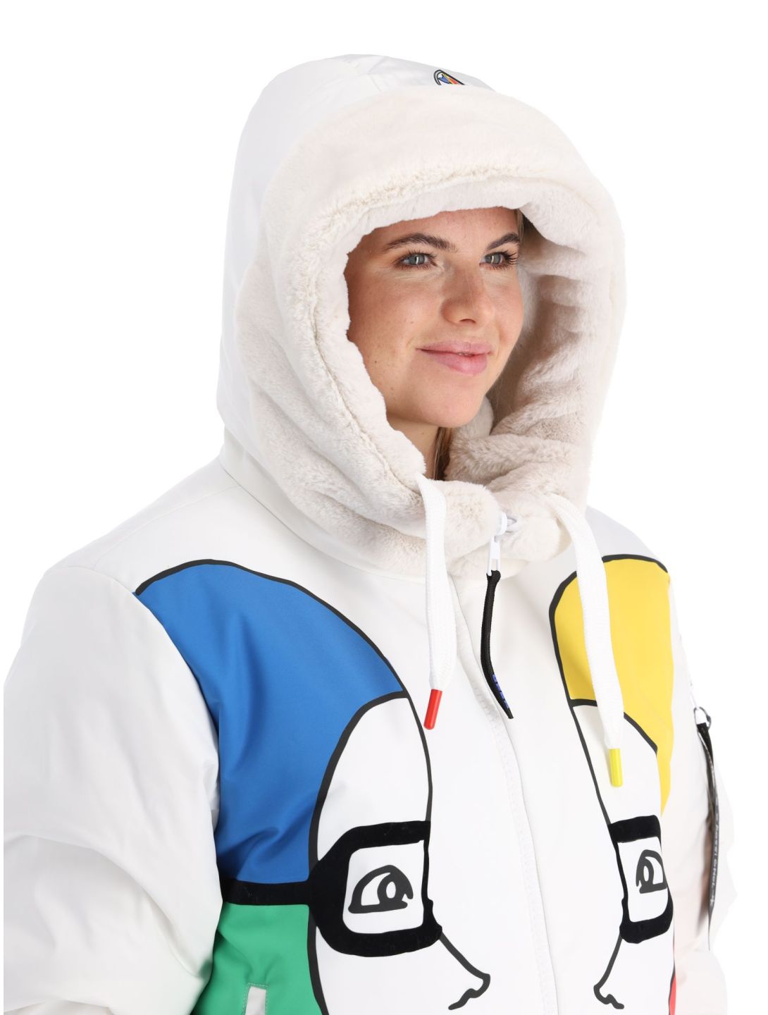 Rossignol, JC De Castelbajac Space Bomber ski-jas dames White wit 