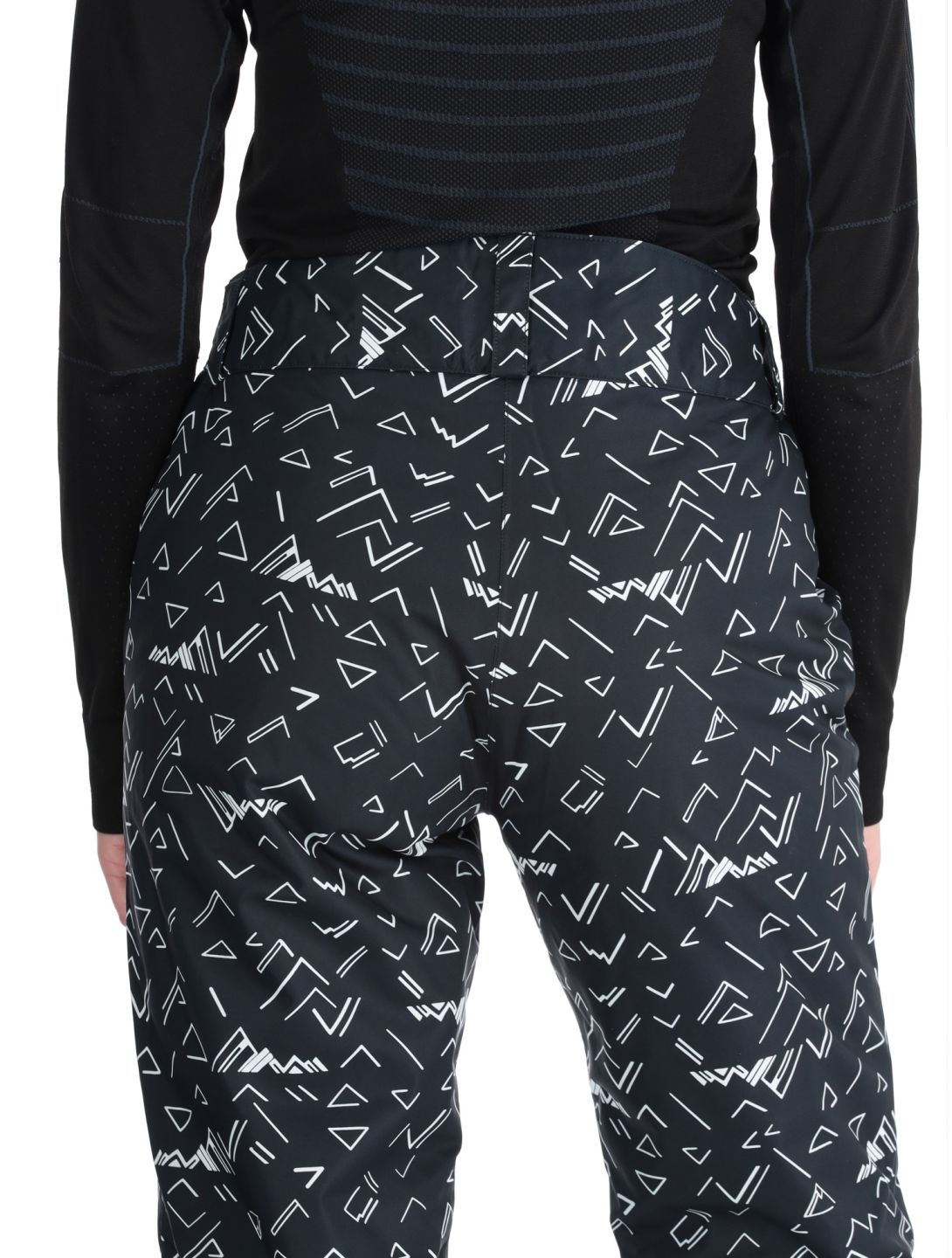 Rossignol, W Staci Print skibroek dames Black zwart 