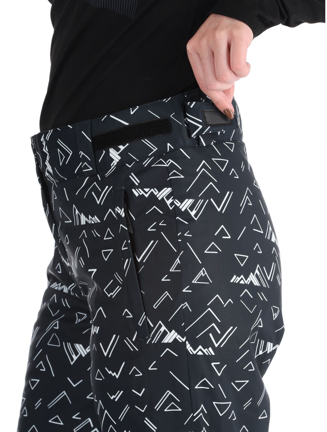 Rossignol, W Staci Print skibroek dames Black zwart 