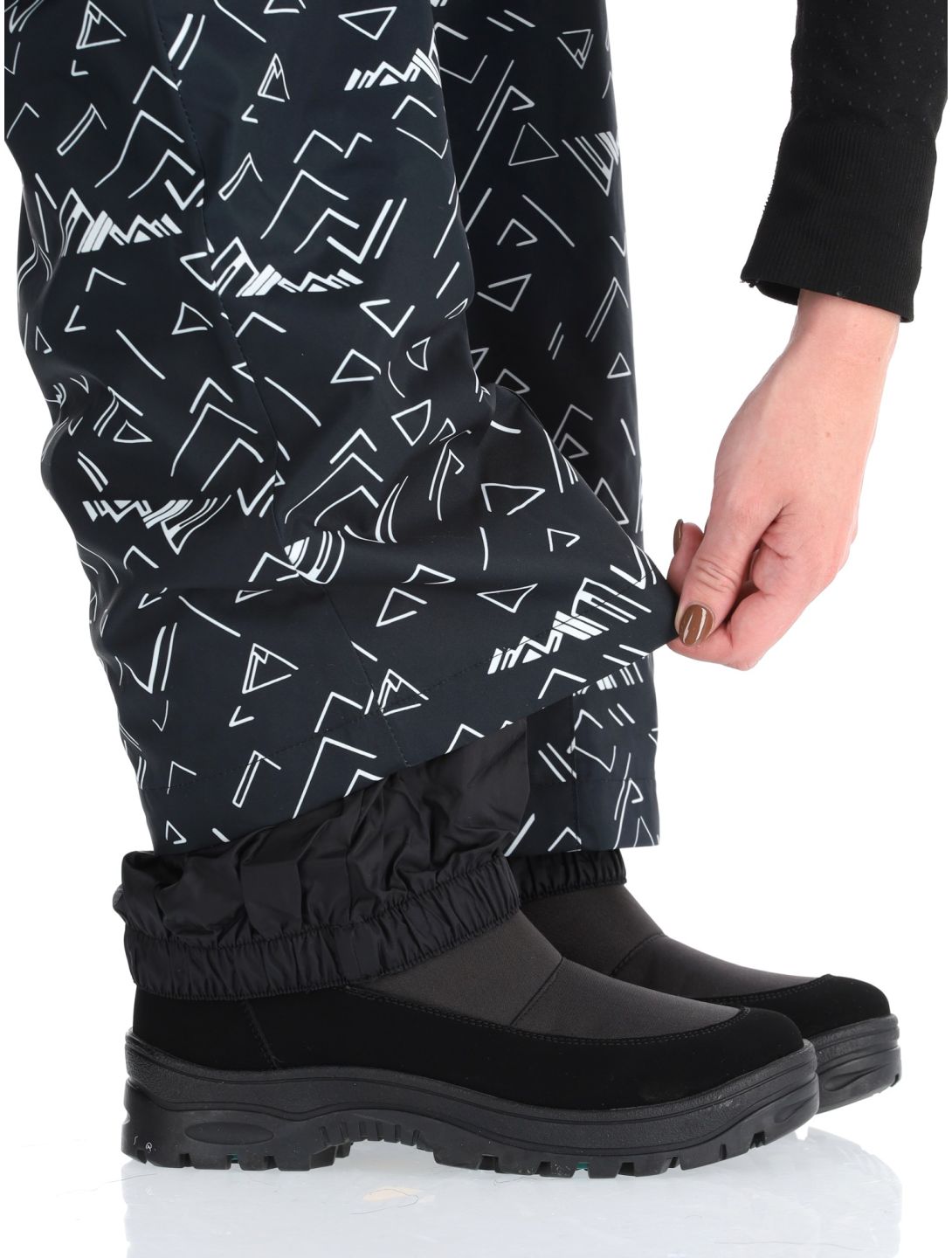 Rossignol, W Staci Print skibroek dames Black zwart 