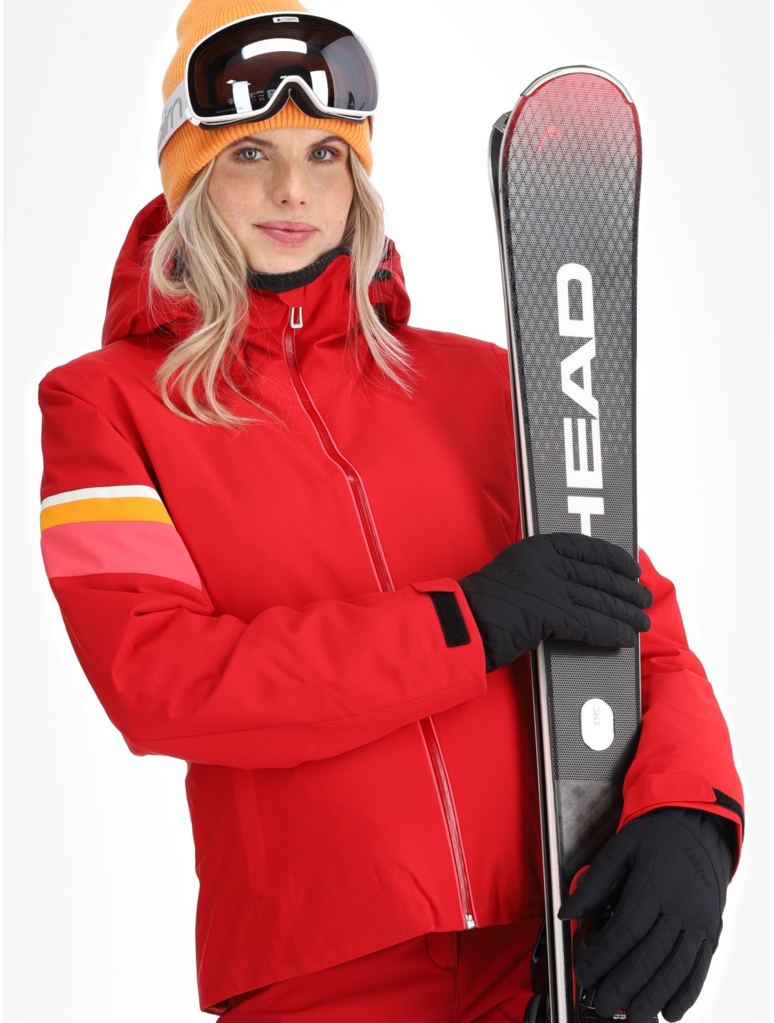 Rossignol, W Strawpile ski-jas dames Ruby Red rood 