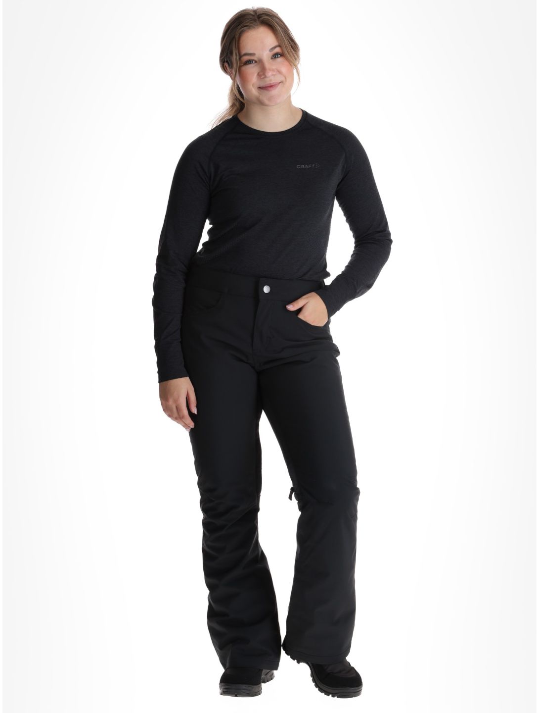 Roxy, Backyard skibroek dames True Black zwart 