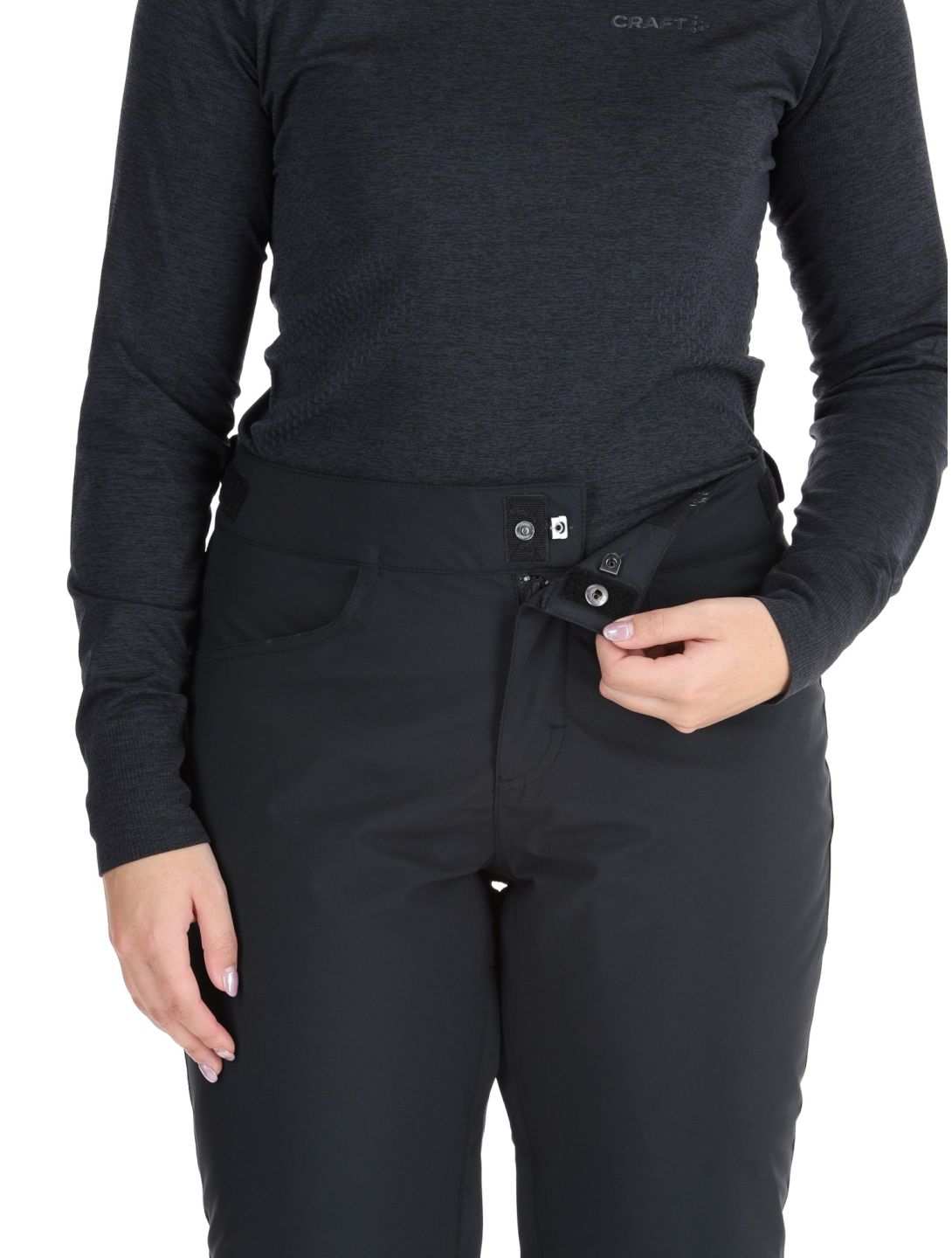 Roxy, Backyard skibroek dames True Black zwart 