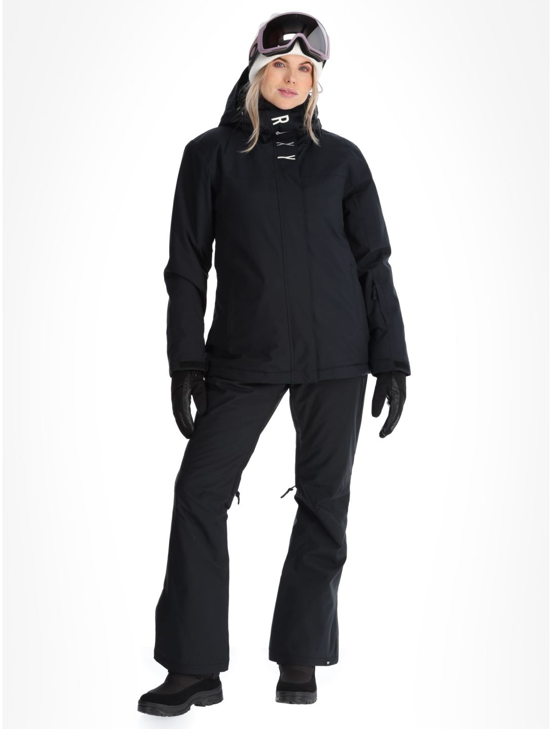 Roxy, Galaxy ski-jas dames True Black zwart 