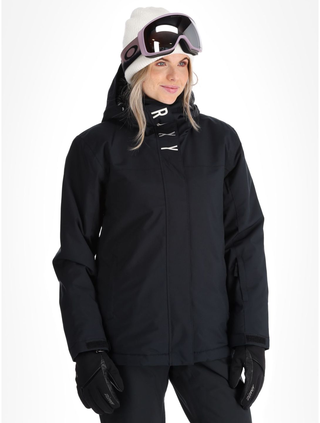 Roxy, Galaxy ski-jas dames True Black zwart 