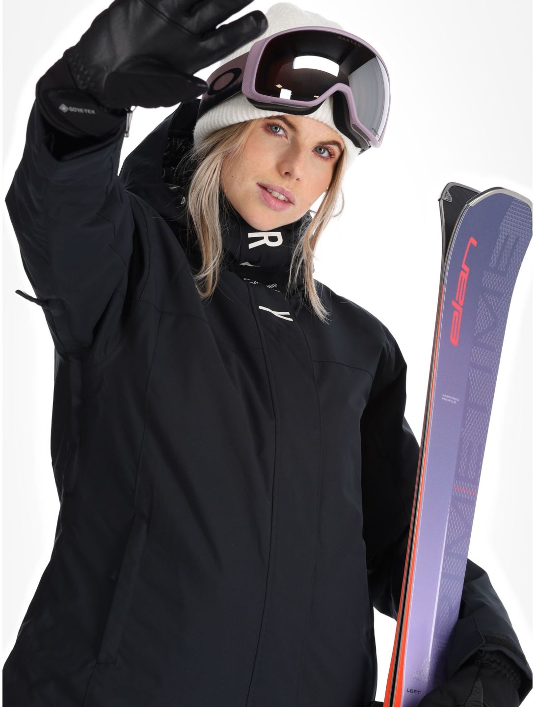 Roxy, Galaxy ski-jas dames True Black zwart 