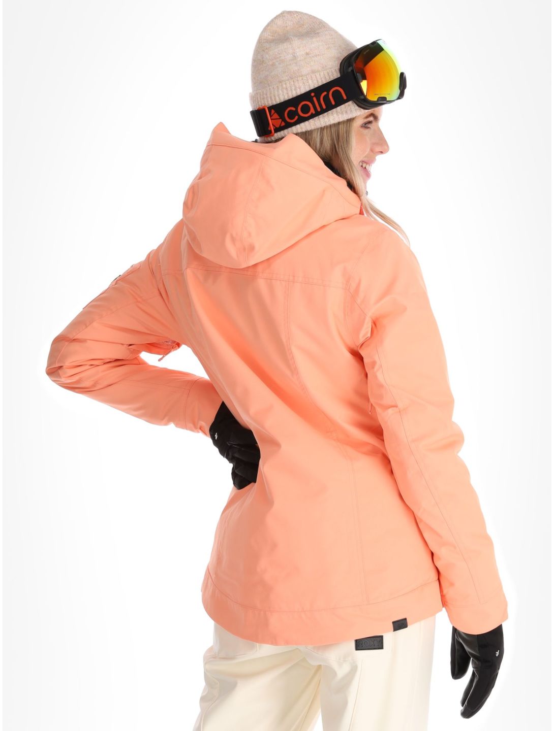 Roxy, Meade ski-jas dames Peach Pink roze 