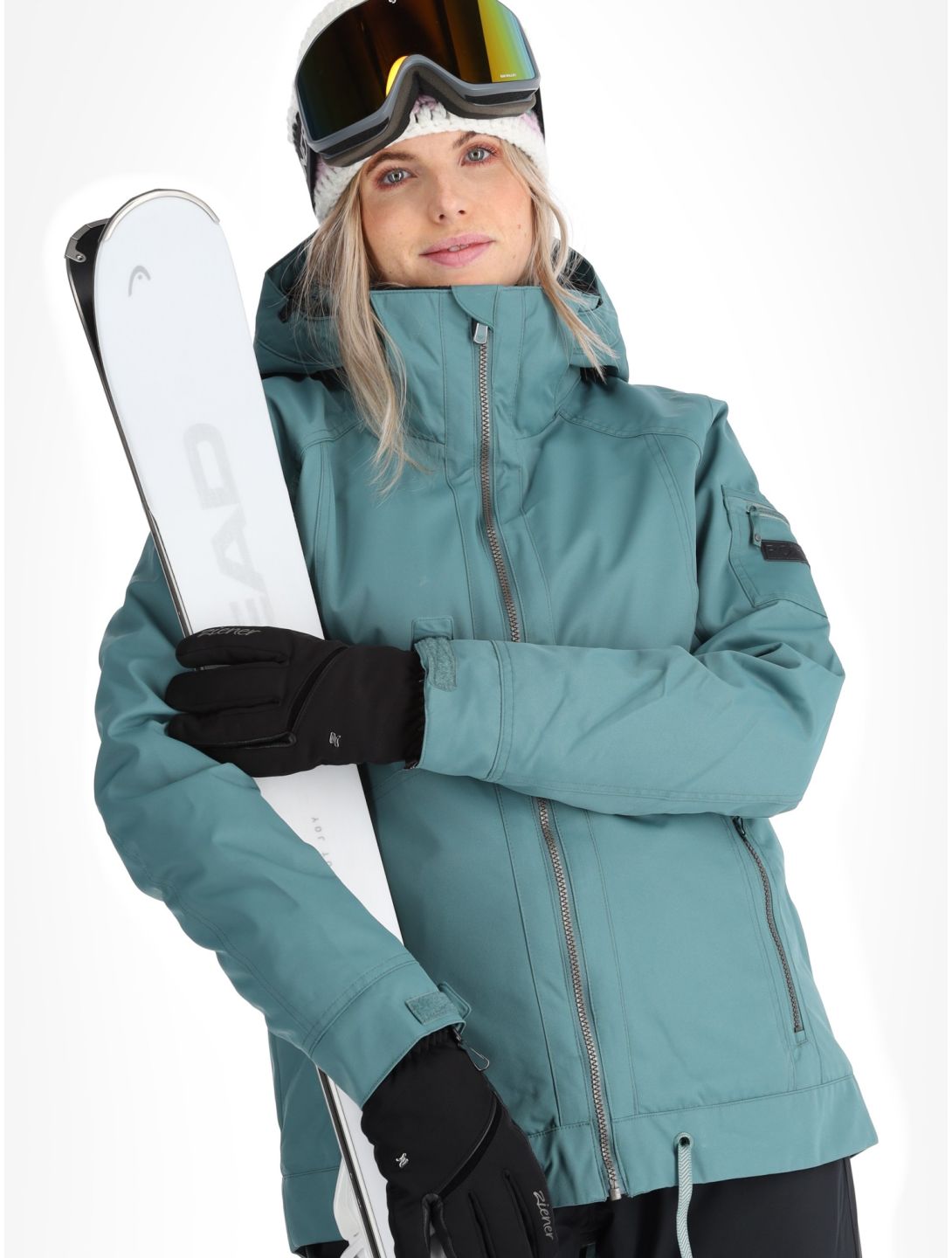 Roxy, Meade ski-jas dames Sea Pine groen 