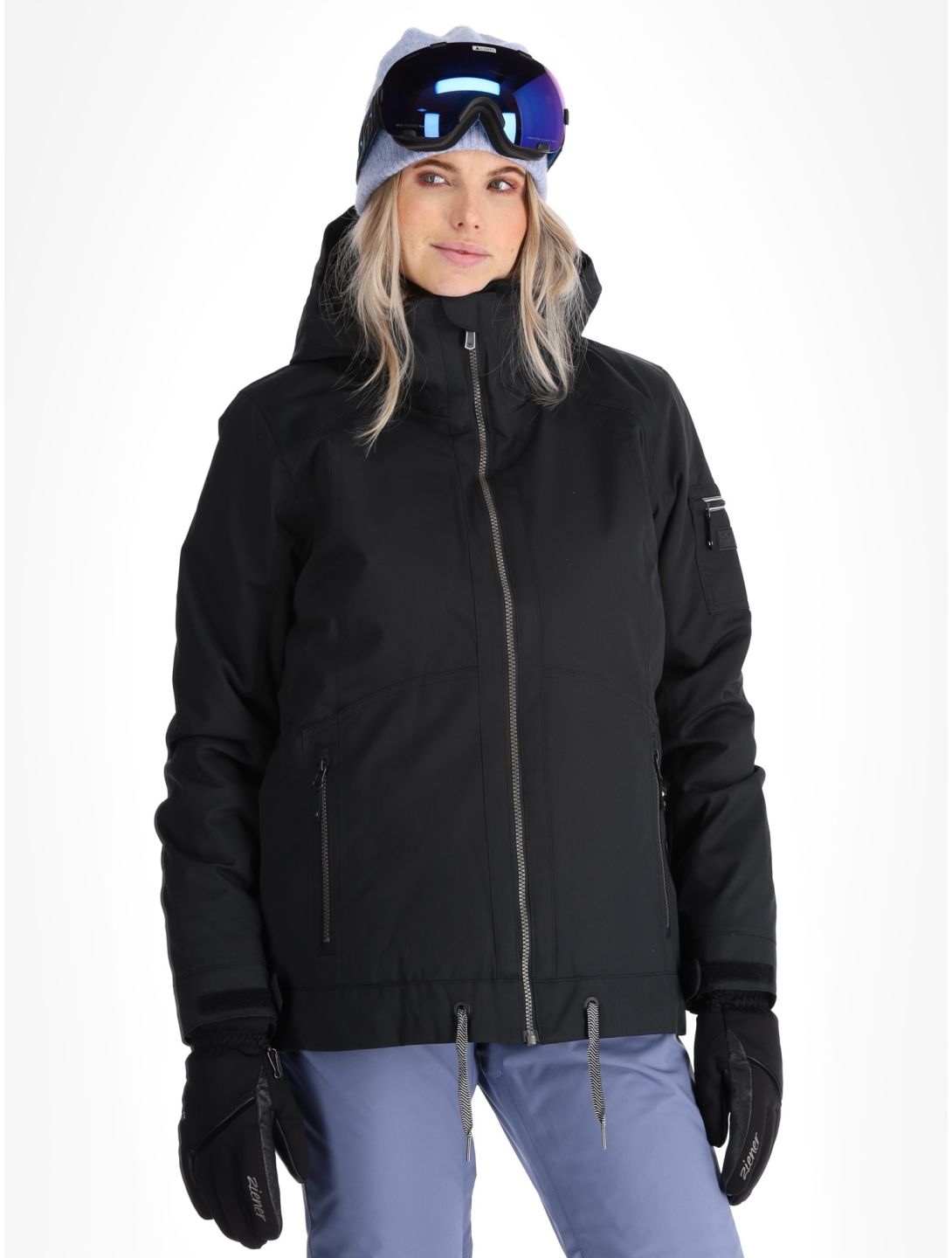 Roxy, Meade ski-jas dames True Black zwart 