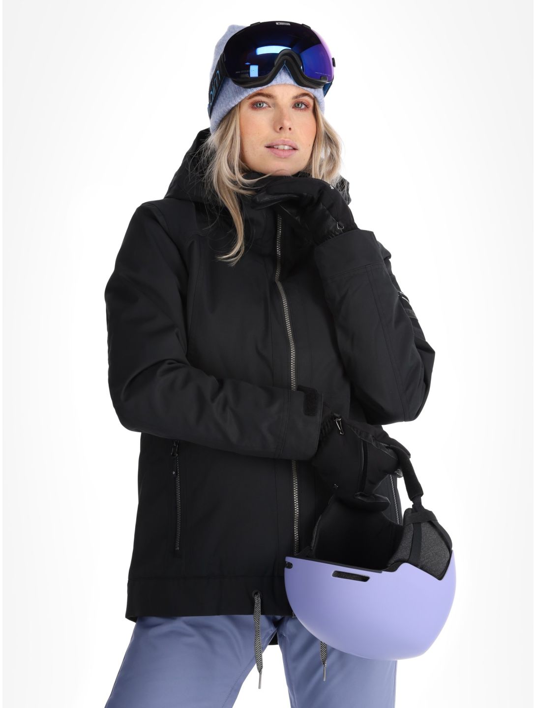 Roxy, Meade ski-jas dames True Black zwart 