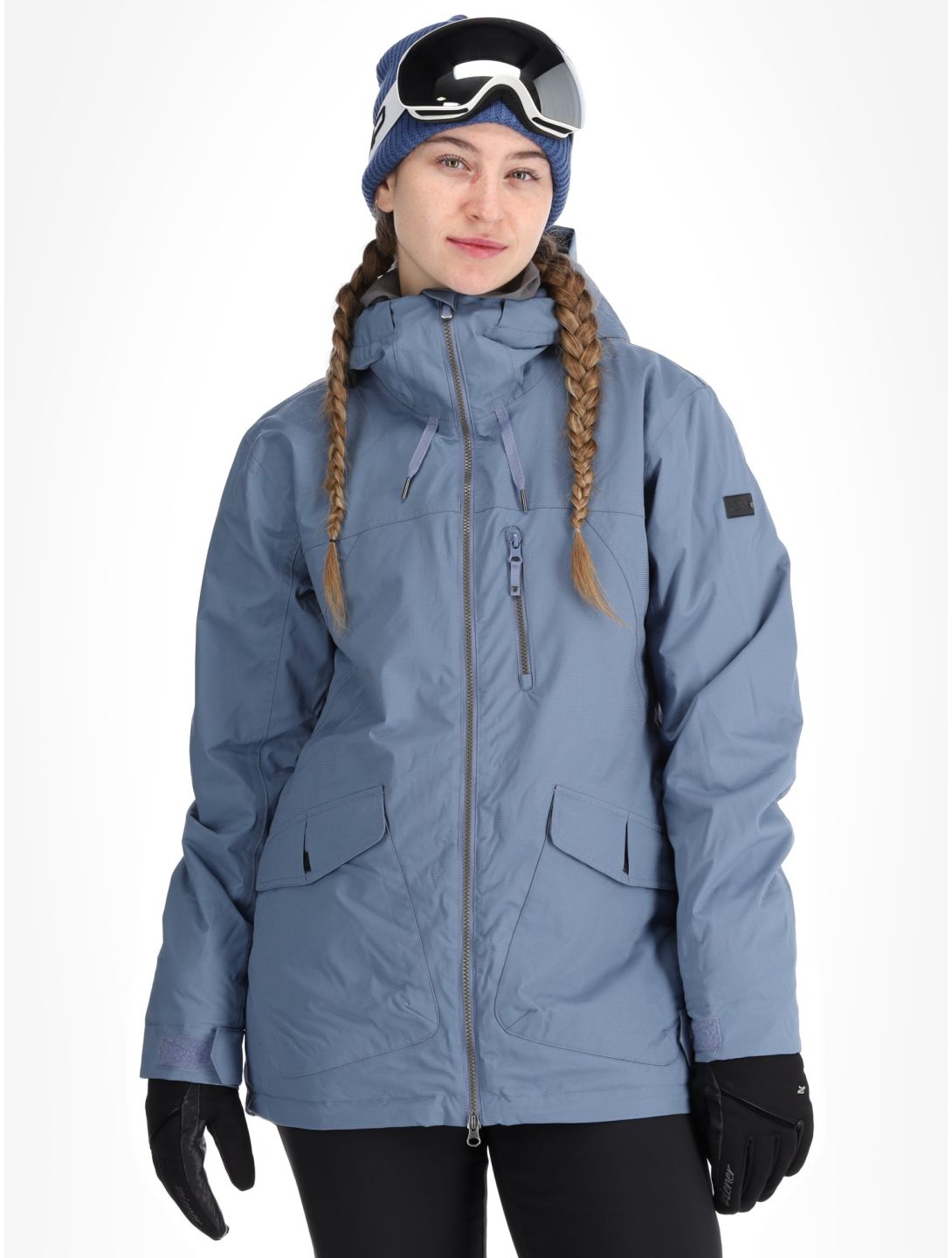 Roxy, Stated ski-jas dames Wild Wind blauw 