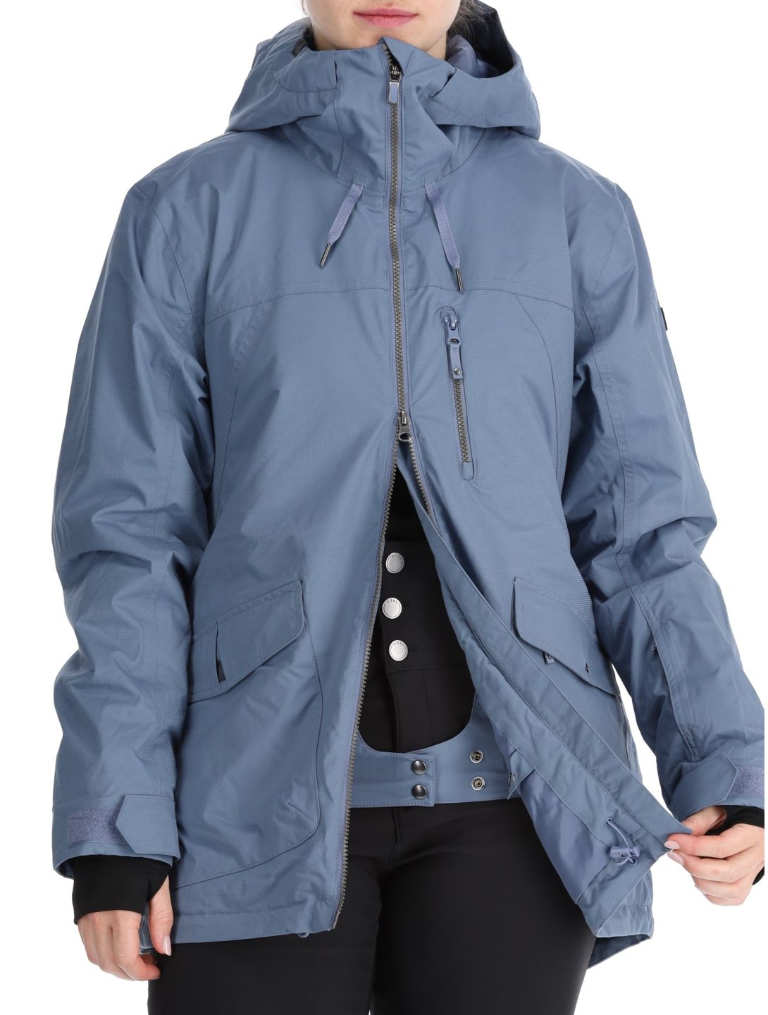 Roxy, Stated ski-jas dames Wild Wind blauw 