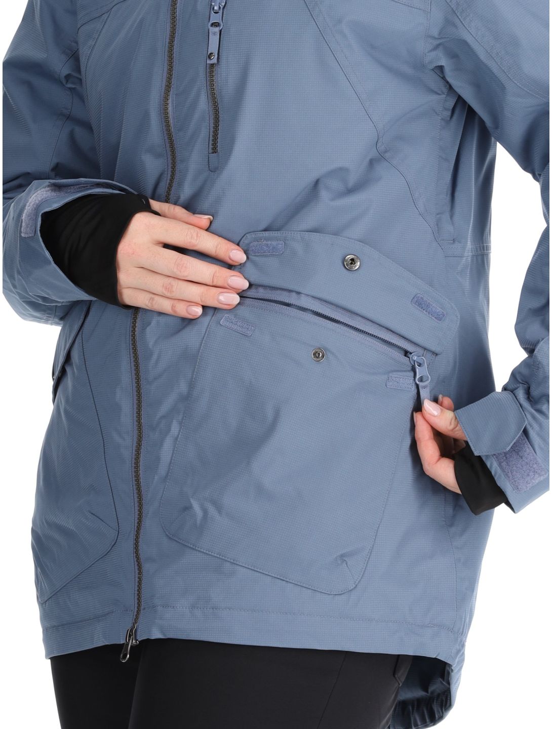 Roxy, Stated ski-jas dames Wild Wind blauw 