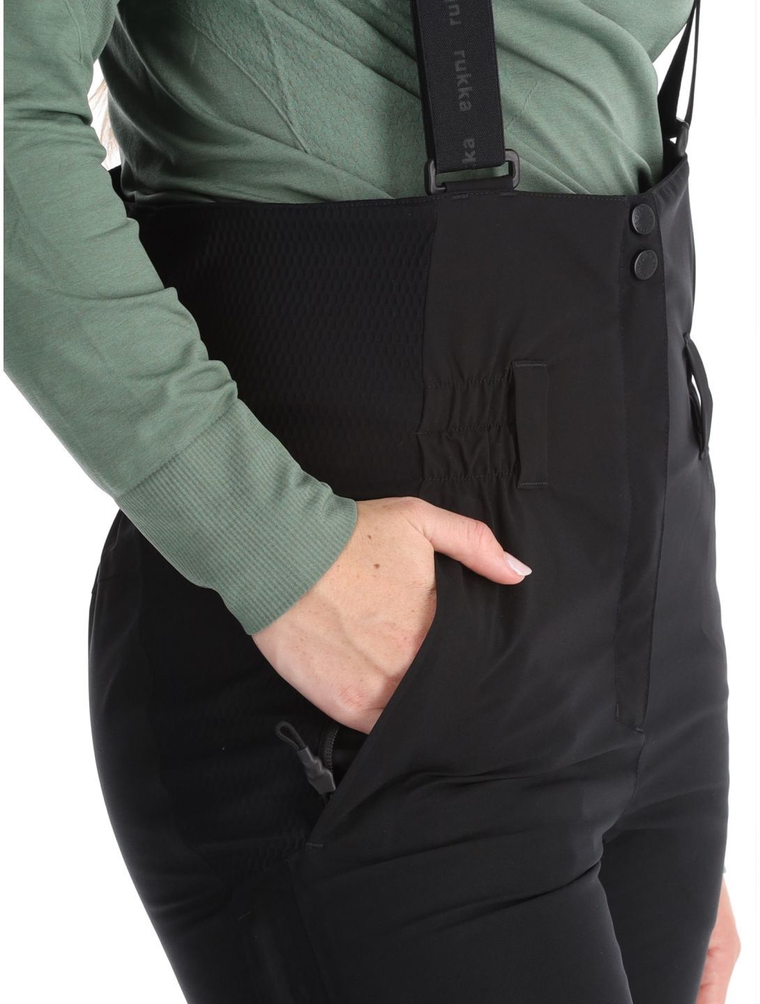 Rukka, Salla skibroek dames Basic Black zwart 