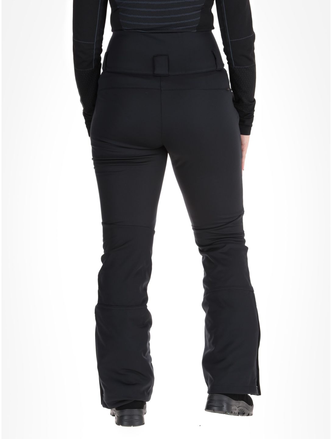 Rukka, Soikko softshell skibroek dames Basic Black zwart 