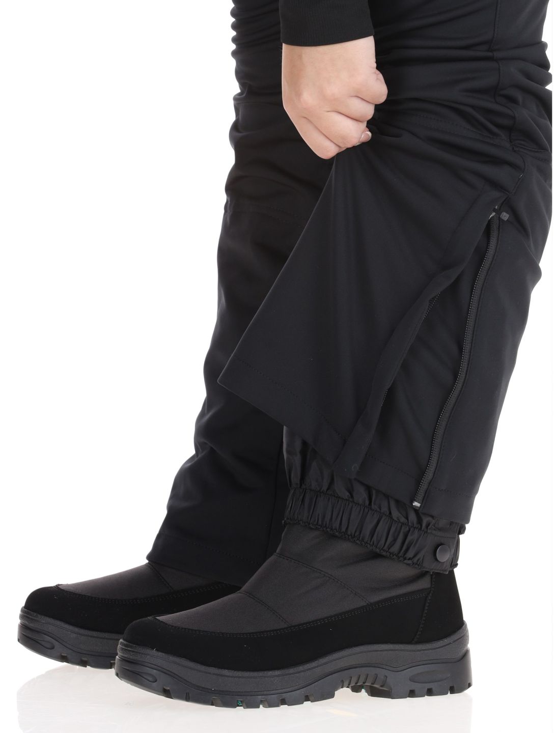 Rukka, Soikko softshell skibroek dames Basic Black zwart 