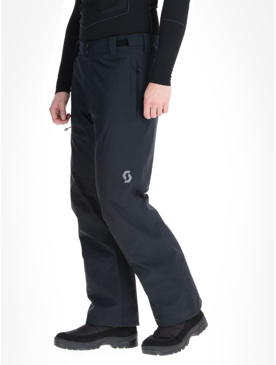 Scott, Pants M's Ultimate Dryo 10 skibroek heren Black zwart 