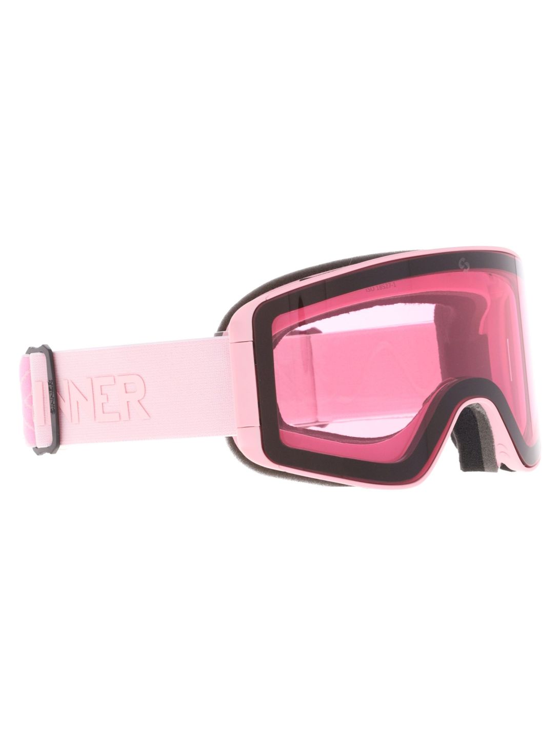 Sinner, Aura skibril extra lens unisex Matt Pink roze 