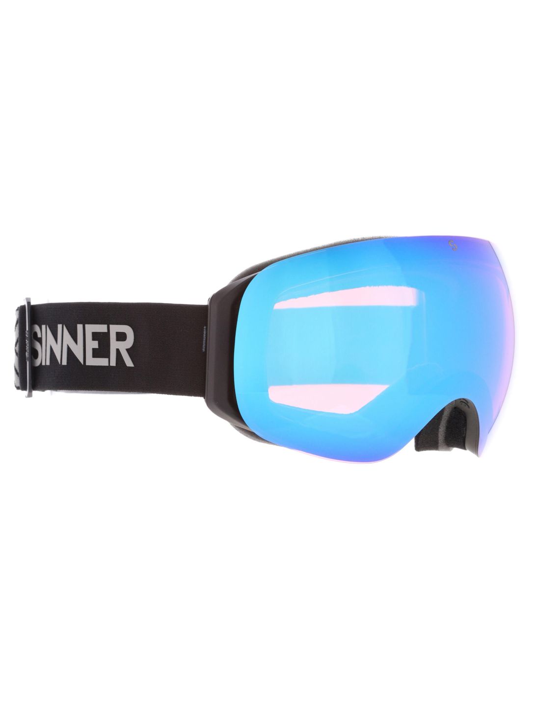 Sinner, Avon skibril unisex Matt Black zwart 