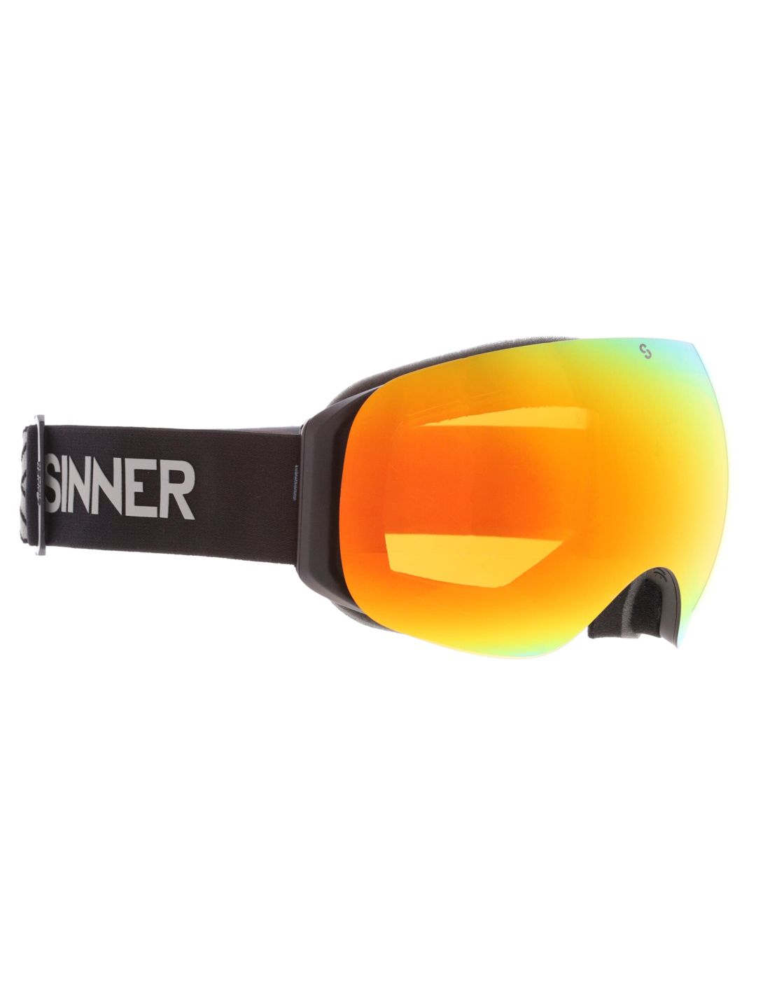 Sinner, Avon skibril unisex Matt Black zwart 