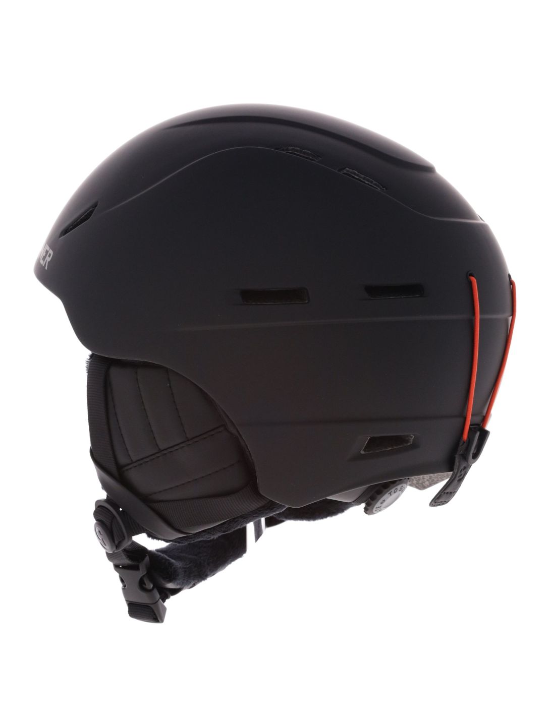 Sinner, Crest skihelm unisex Matt Black zwart 