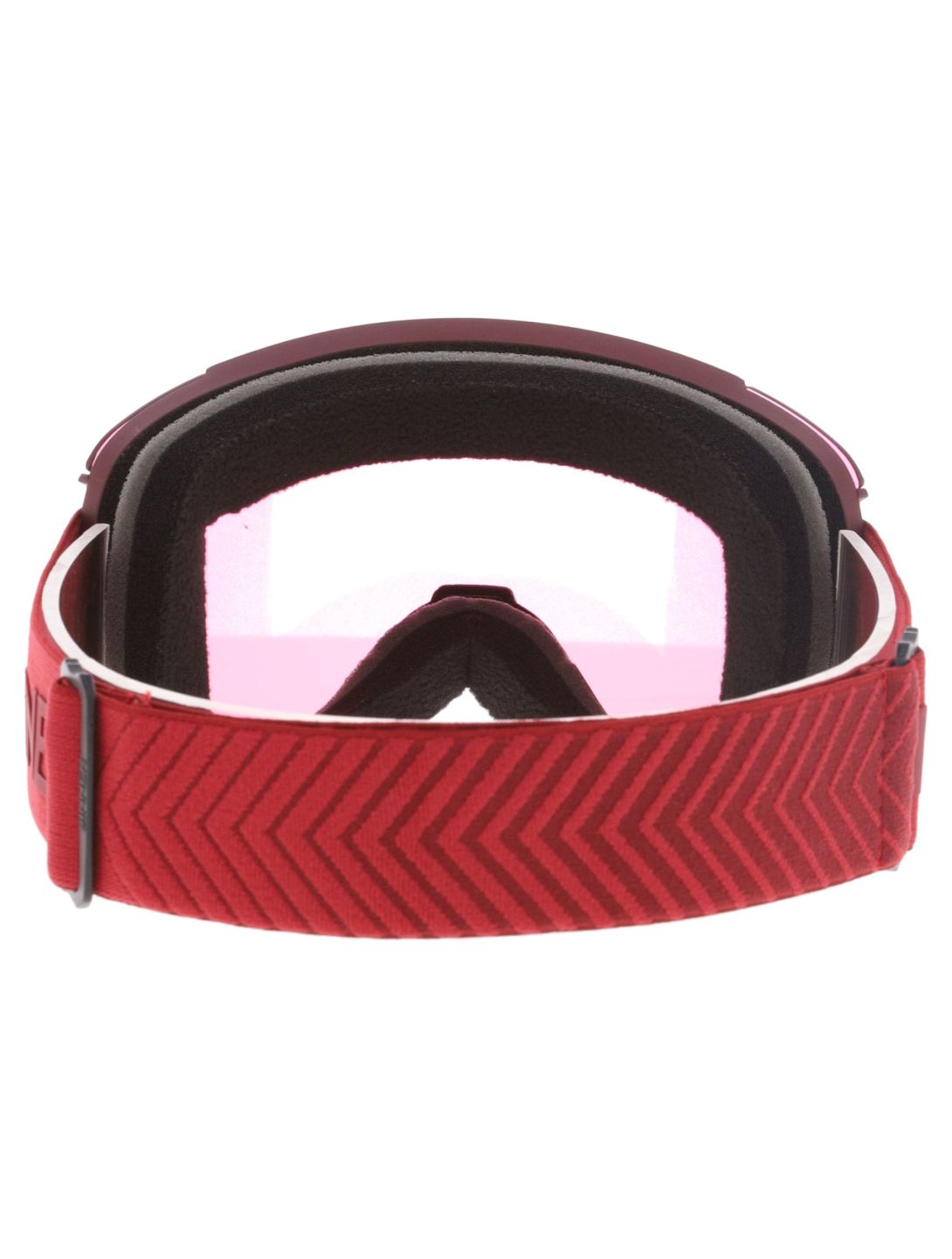 Sinner, Snowflake skibril extra lens unisex Matt Burgundy rood 