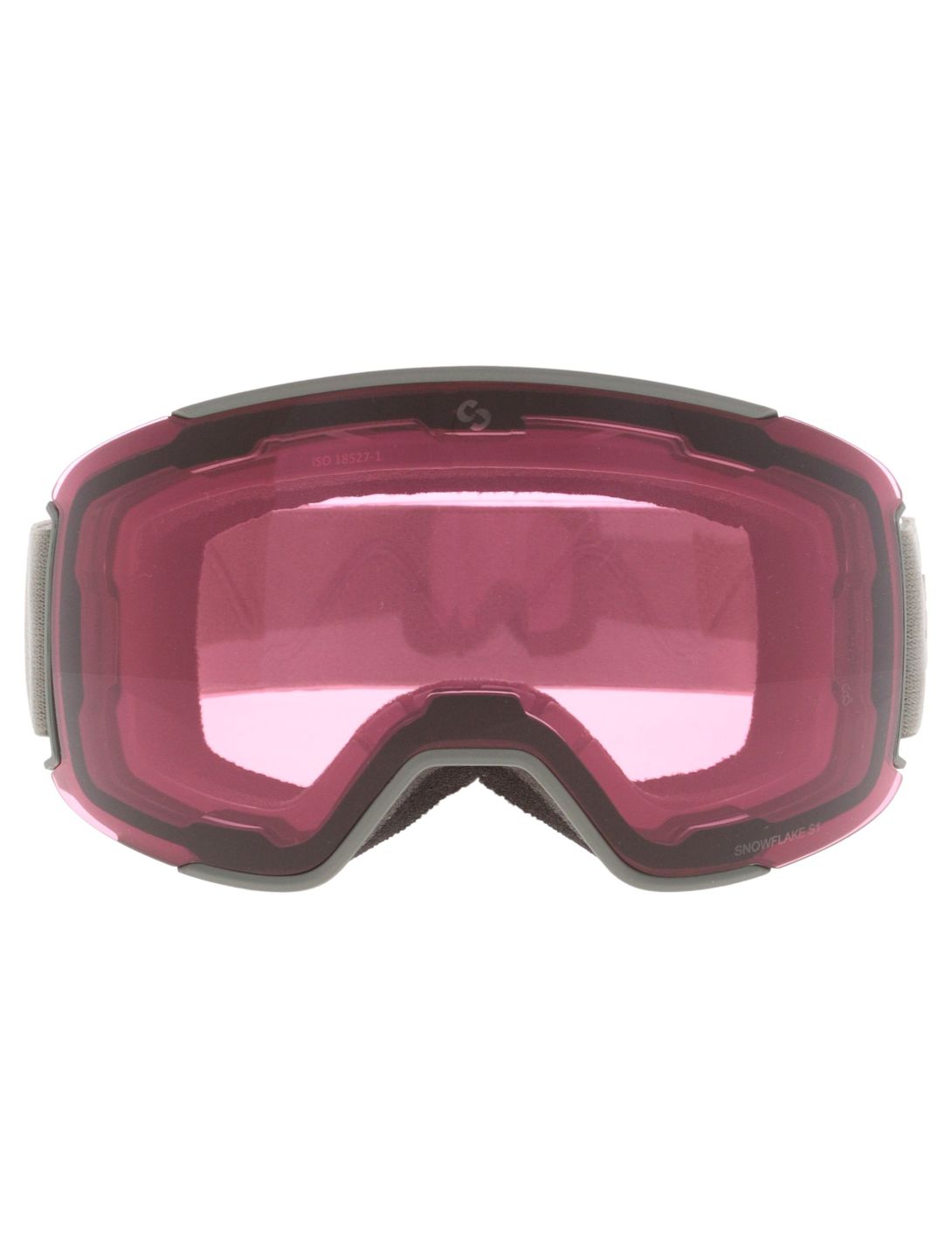 Sinner, Snowflake skibril extra lens unisex Matt Moss groen 