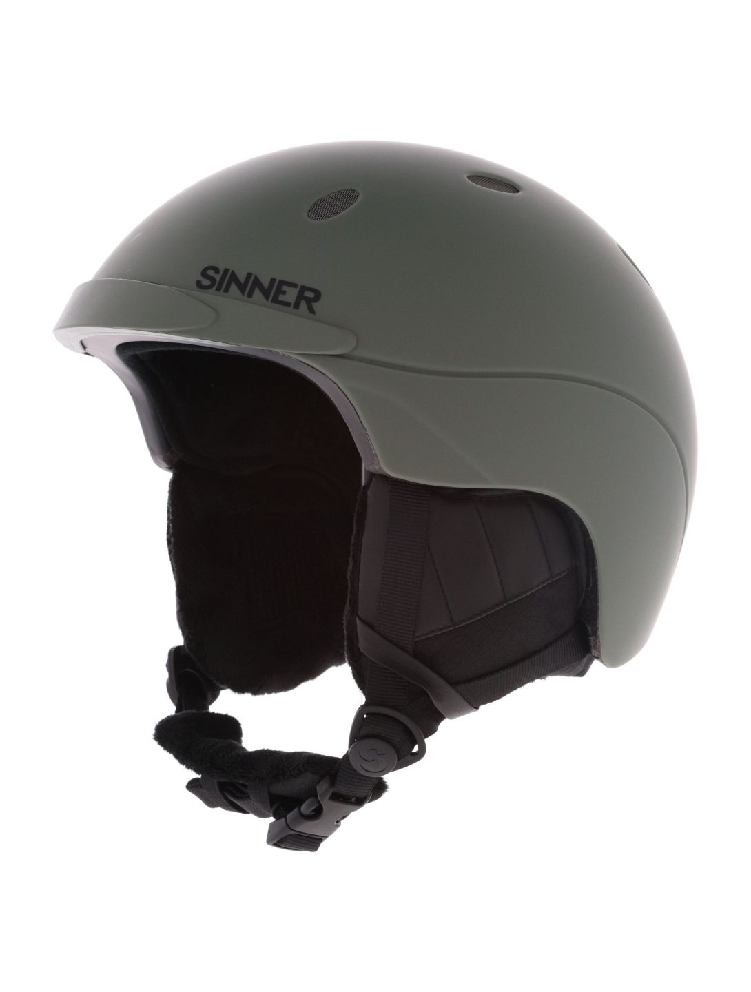 Sinner, Titan skihelm unisex Matt Moss Green groen 