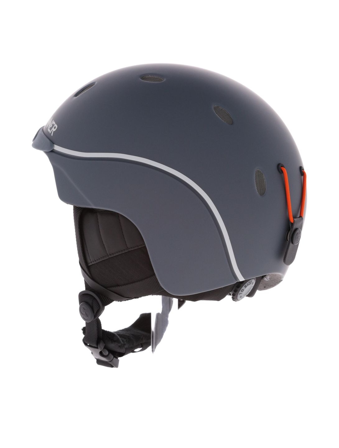 Sinner, Titan skihelm unisex Matt Dark Grey grijs 