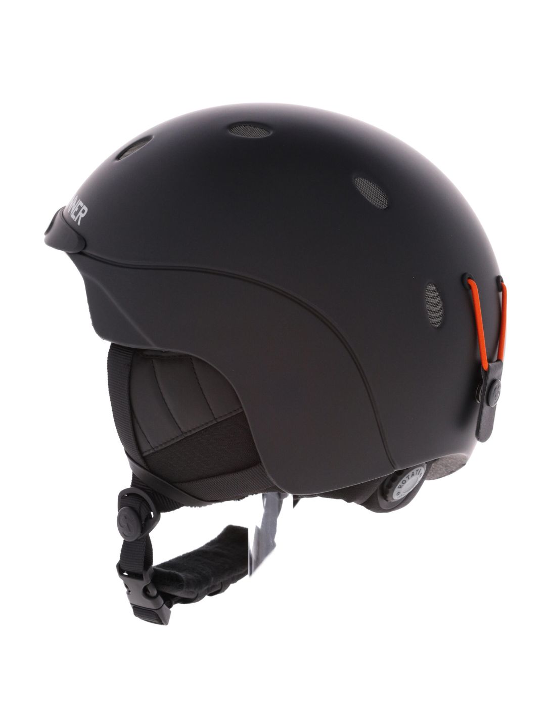 Sinner, Titan skihelm unisex Matt Black zwart 