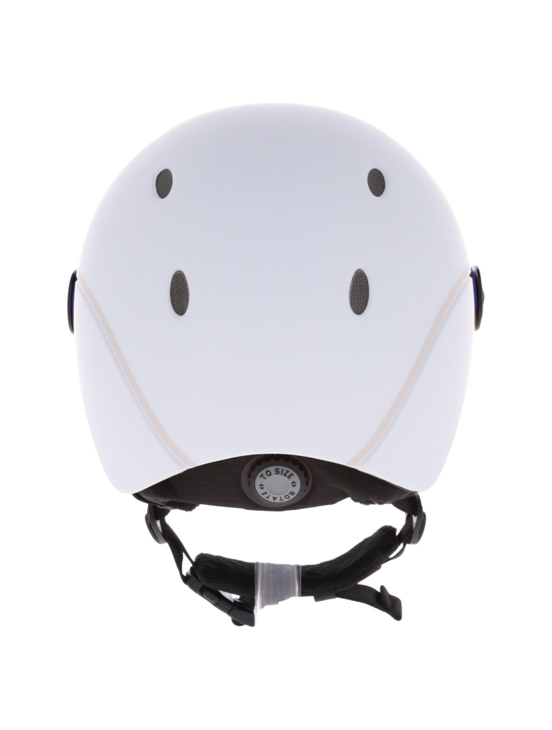 Sinner, Titan Visor skihelm met vizier unisex Matt White wit 