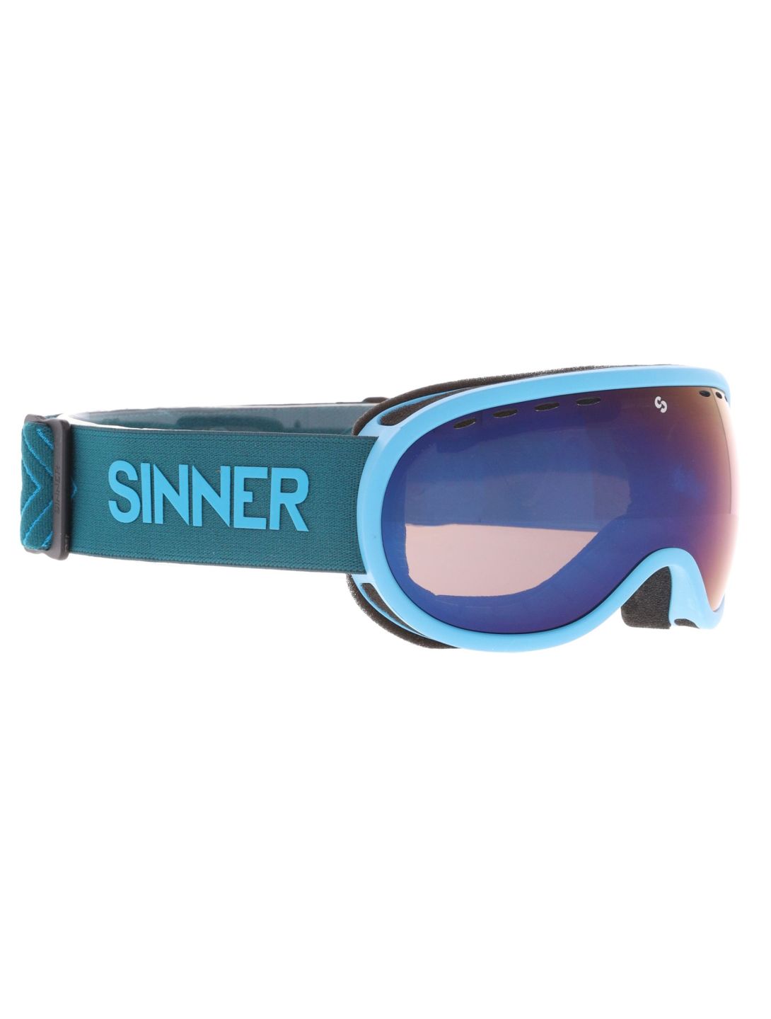 Sinner, Vorlage S skibril unisex Matt Blue blauw 