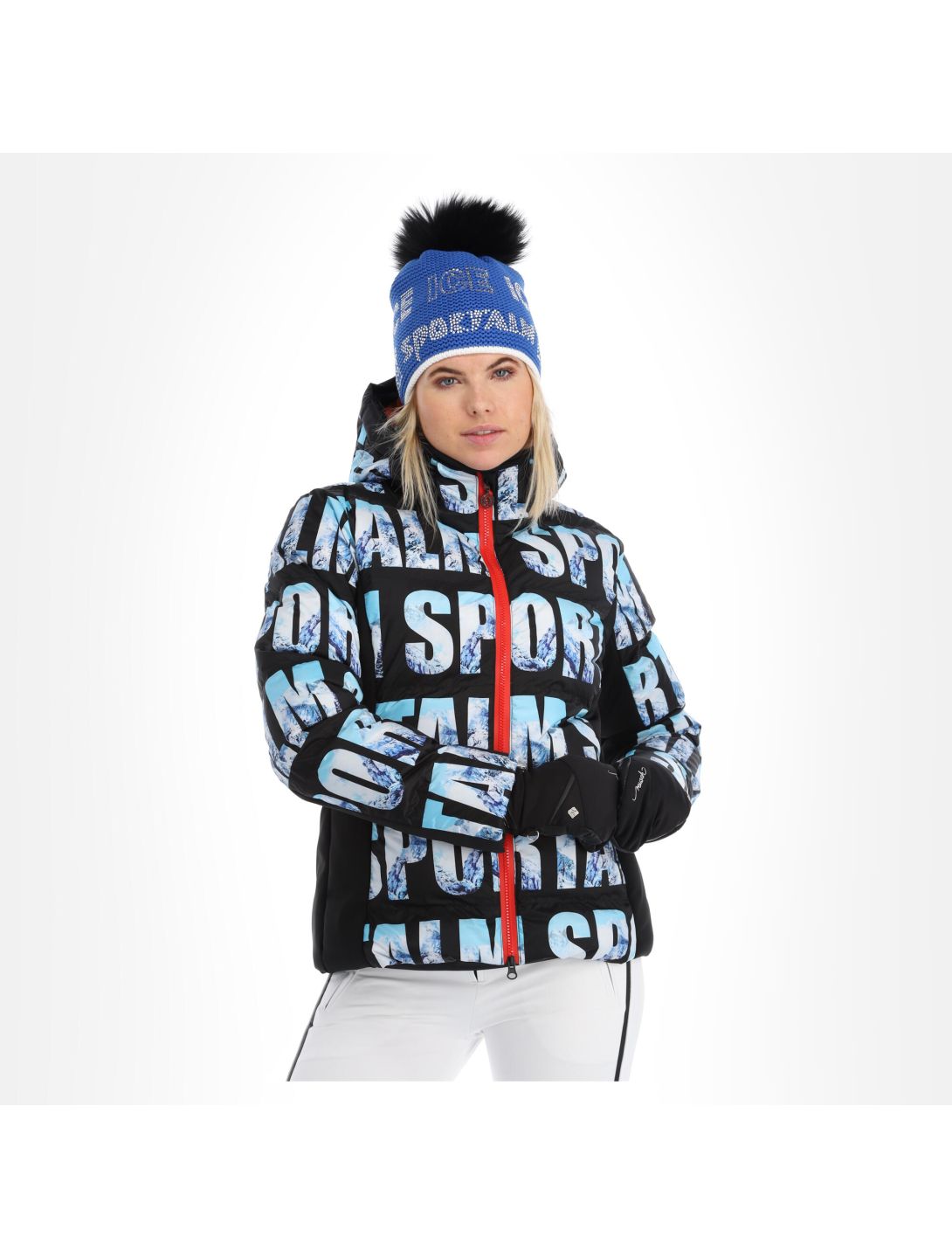 Sportalm Kitzbühel, 9820503185 ski-jas dames zwart 