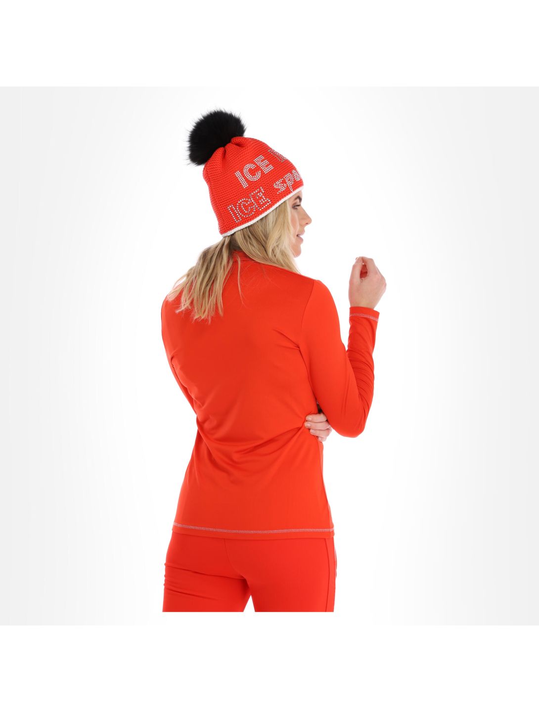 Sportalm Kitzbühel, 9823004758 skipully dames carmine rood 