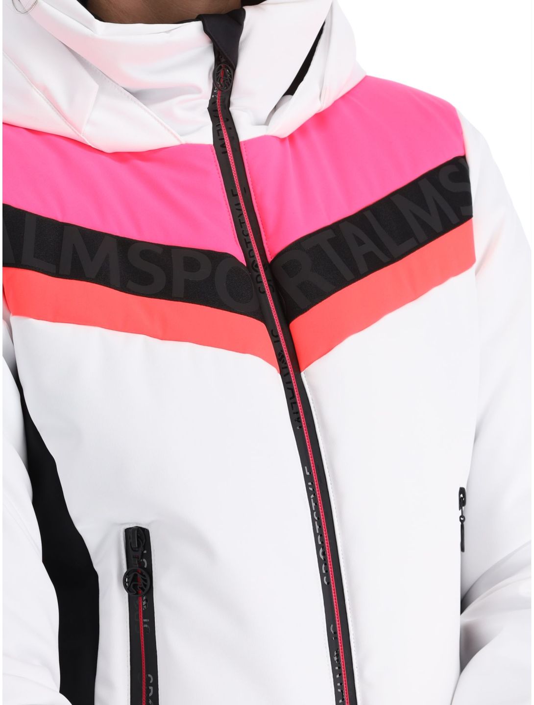 Sportalm Kitzbühel, Anniston m.Kap.o.P. ski-jas dames Optical white wit 