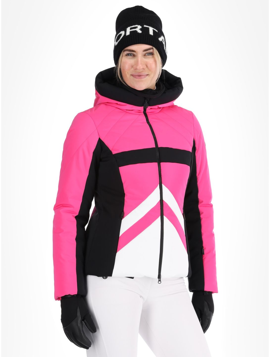 Sportalm Kitzbühel, Delphia CL m.K. ski-jas dames Neon Pink roze 