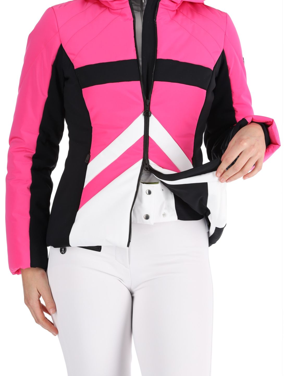 Sportalm Kitzbühel, Delphia CL m.K. ski-jas dames Neon Pink roze 