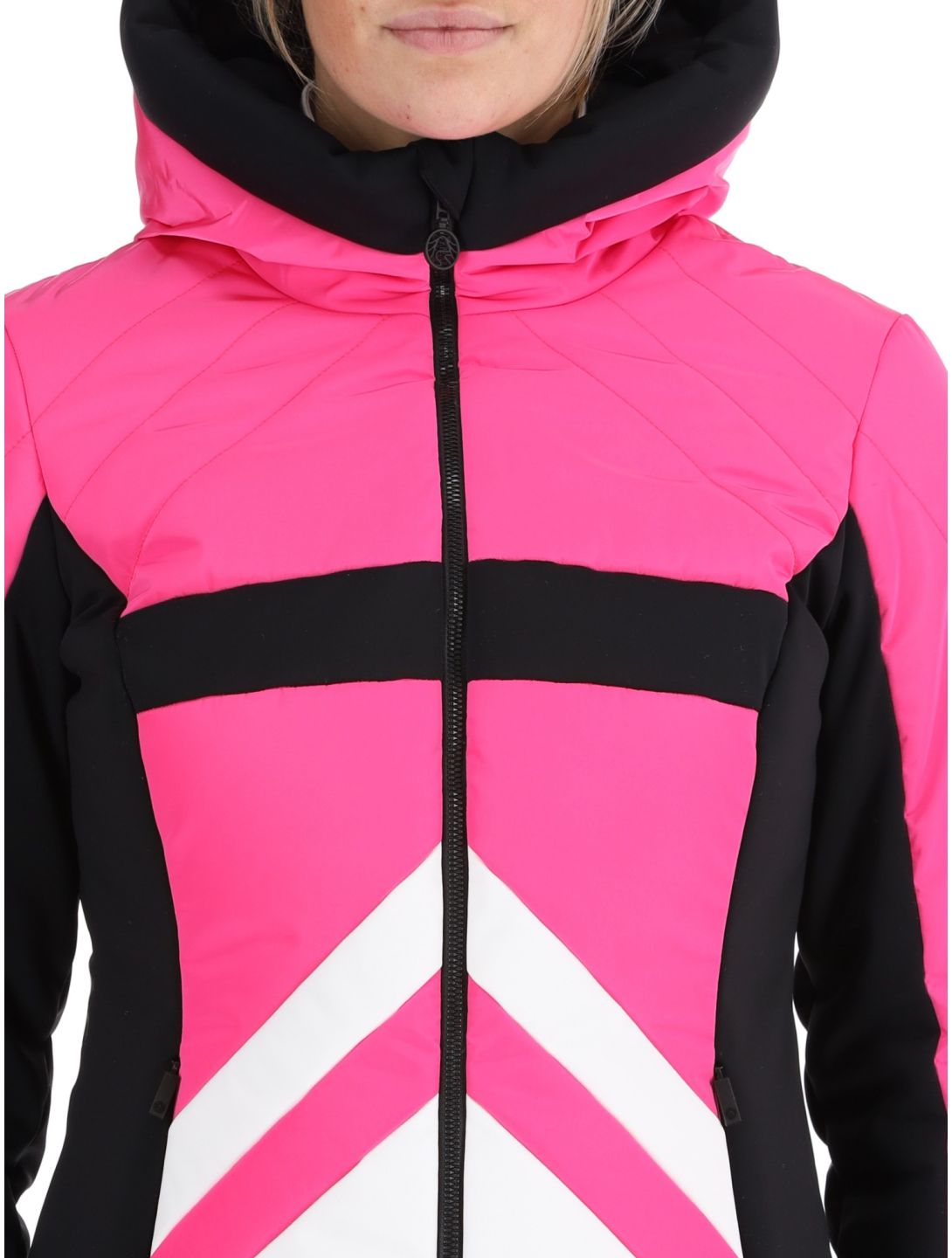 Sportalm Kitzbühel, Delphia CL m.K. ski-jas dames Neon Pink roze 